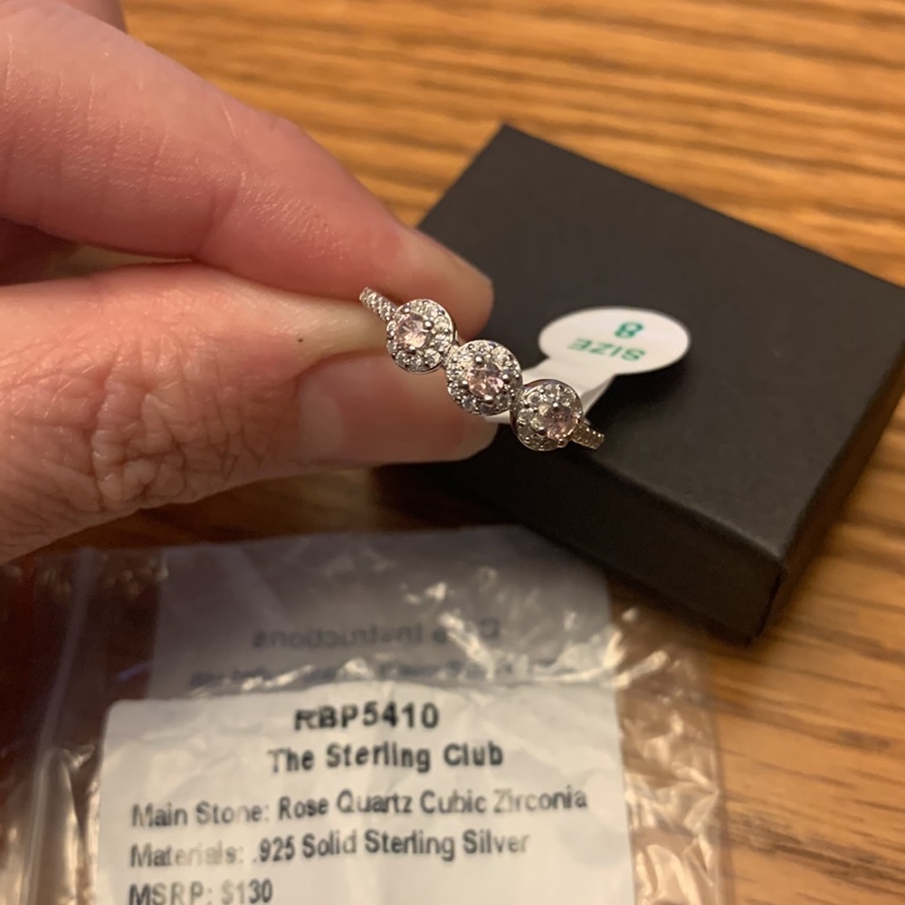 Bomb Party Sterling Silver Ring - Size 8